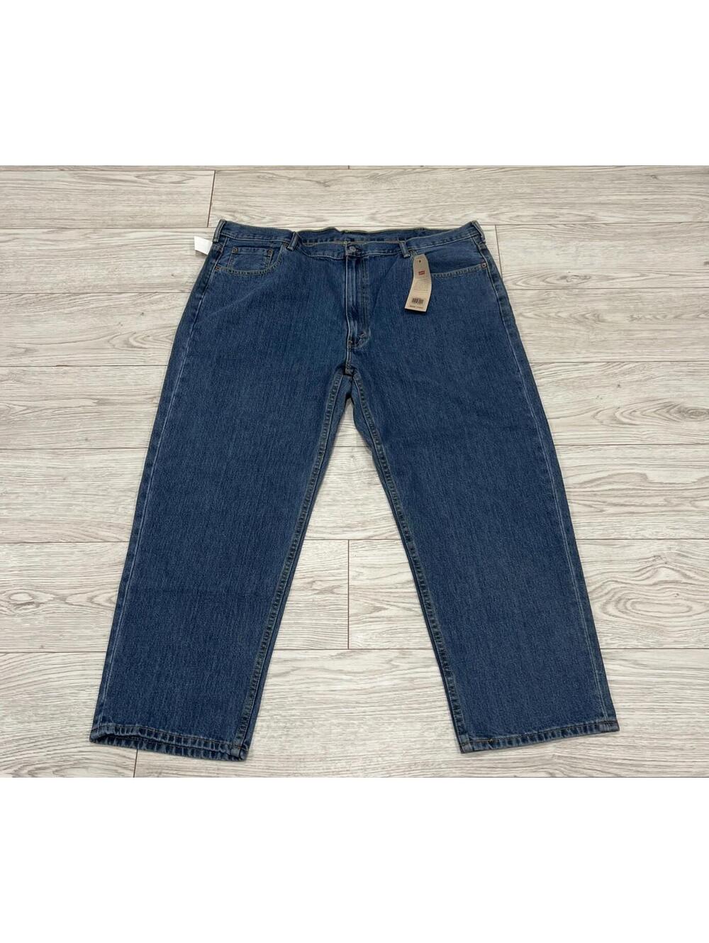 NEW WITH TAGS 550 Relaxed Fit Levi's Men's Blue Denim Jeans SIZE 48X30 $118